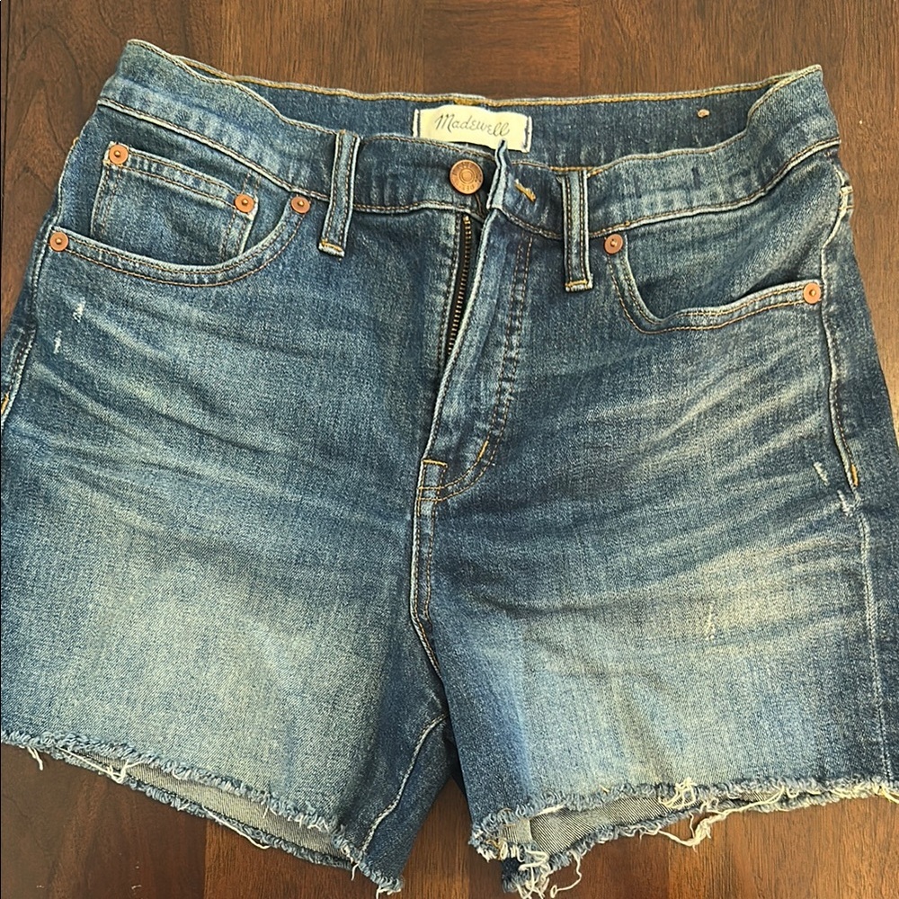Madewell Blue Denim Shorts
